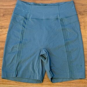 GYMSHARK X WHITNEY SIMMONS Mesh‎ Cycling Bike Shorts Green Small